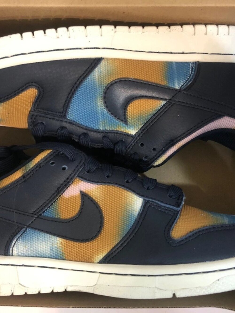 NIKE Dunk Low SE (GS) Obsidian Summit White DM1051-400 Sz Youth 6Y, Wmn 7.5